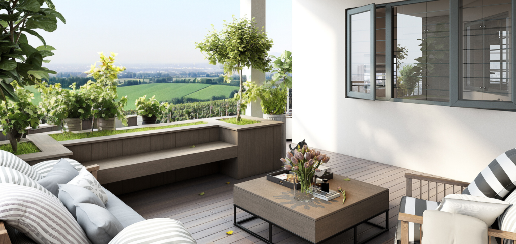 Charmant T4 en attique de 83 m² avec belle terrasse