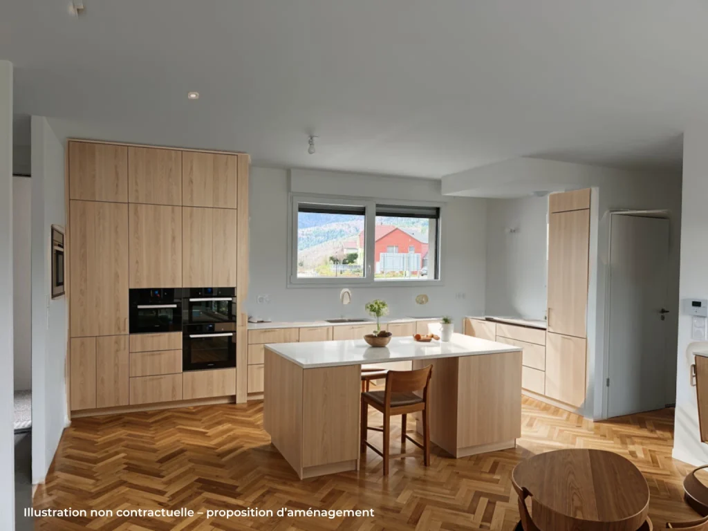 Appartement T3 avec deux terrasses – Disponible immédiatement à Osenbach