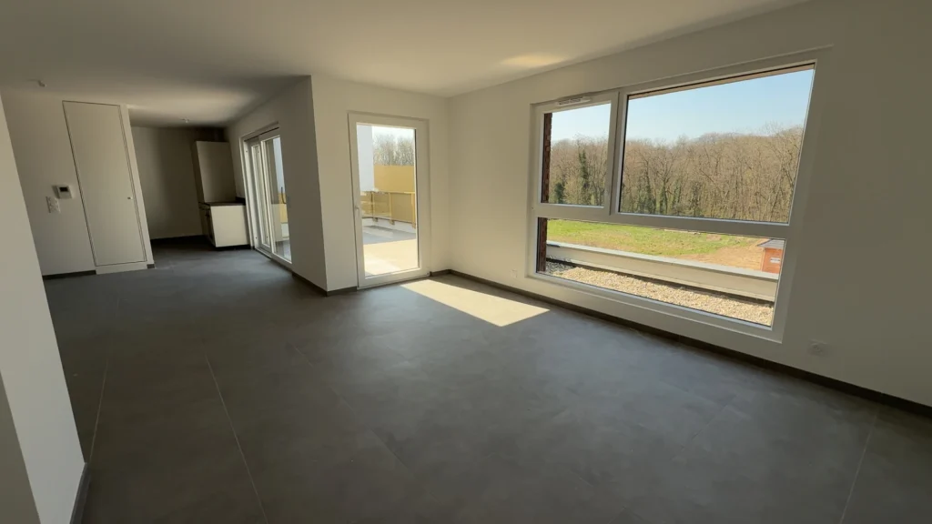 Appartement en attique avec vue dégagée – Résidence La Rencontre à Issenheim