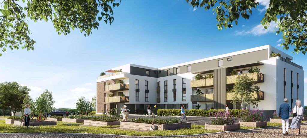 Appartement F4 neuf exceptionnel en attique à Issenheim