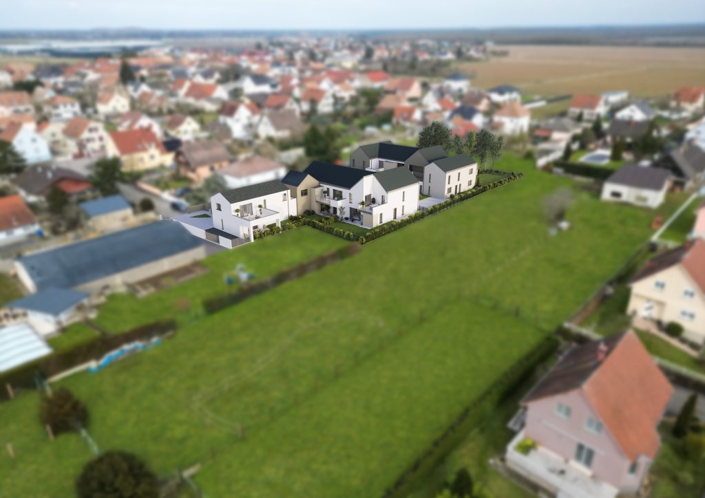 Résidence Attique ou Jardin à Wittelsheim