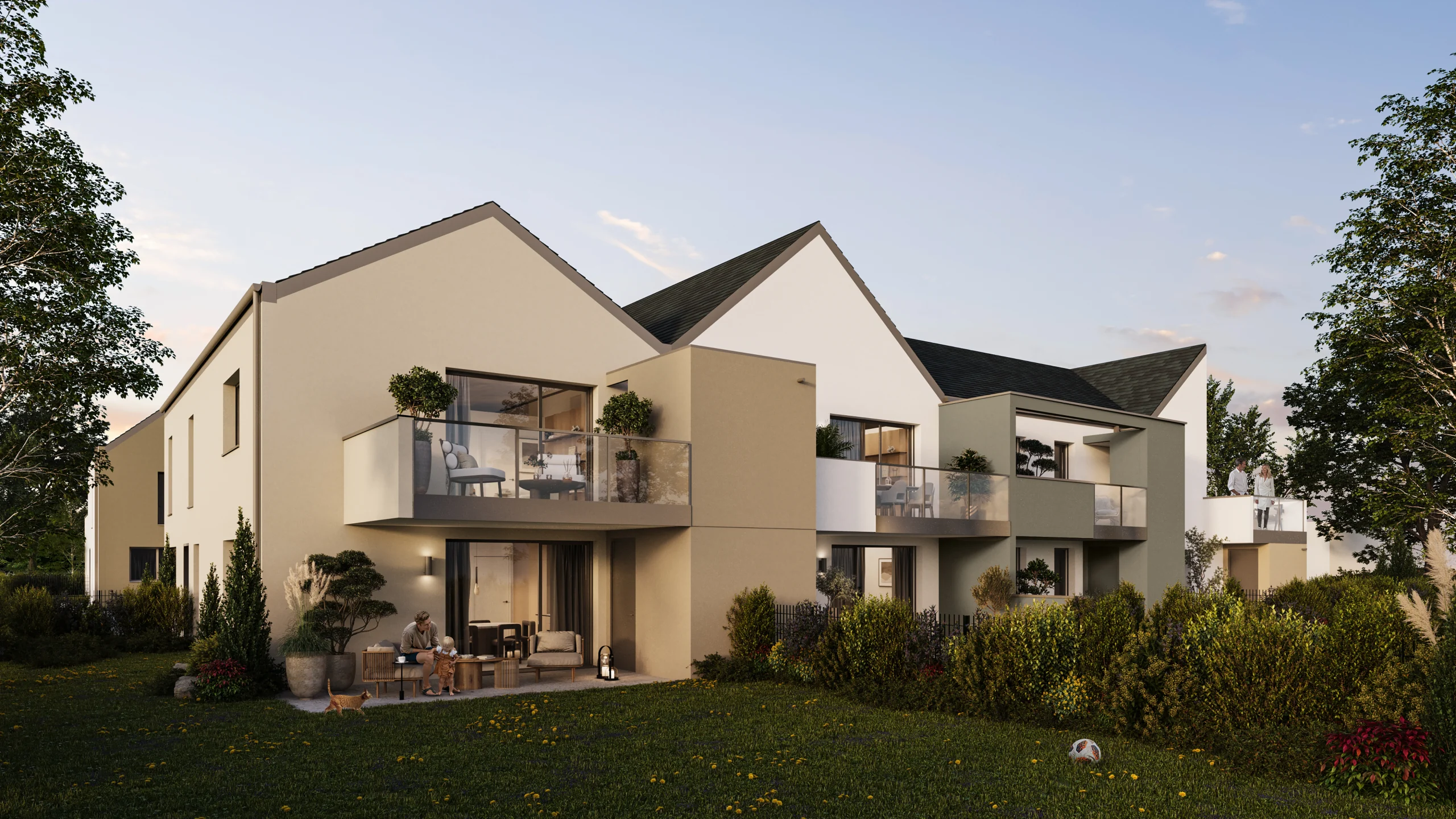 Attique ou jardin à Wittelsheim