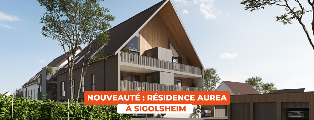 Résidence AUREA à Sigolsheim : programme immobilier neuf entre vignoble et qualité de vie