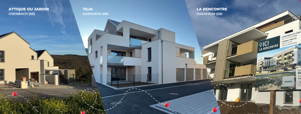 Appartements neufs disponibles immédiatement en Alsace