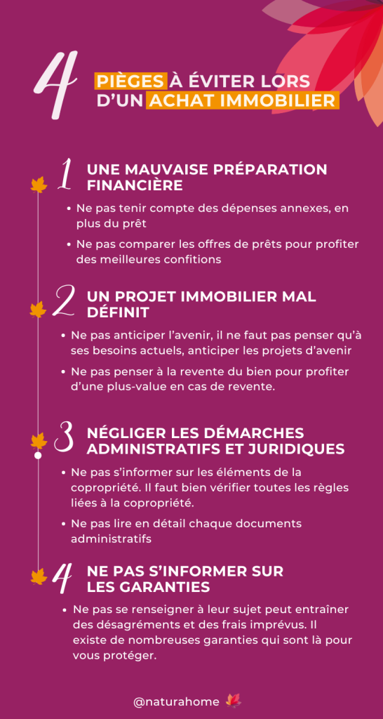 Les 4 pièges à éviter lors d'un achat immobilier