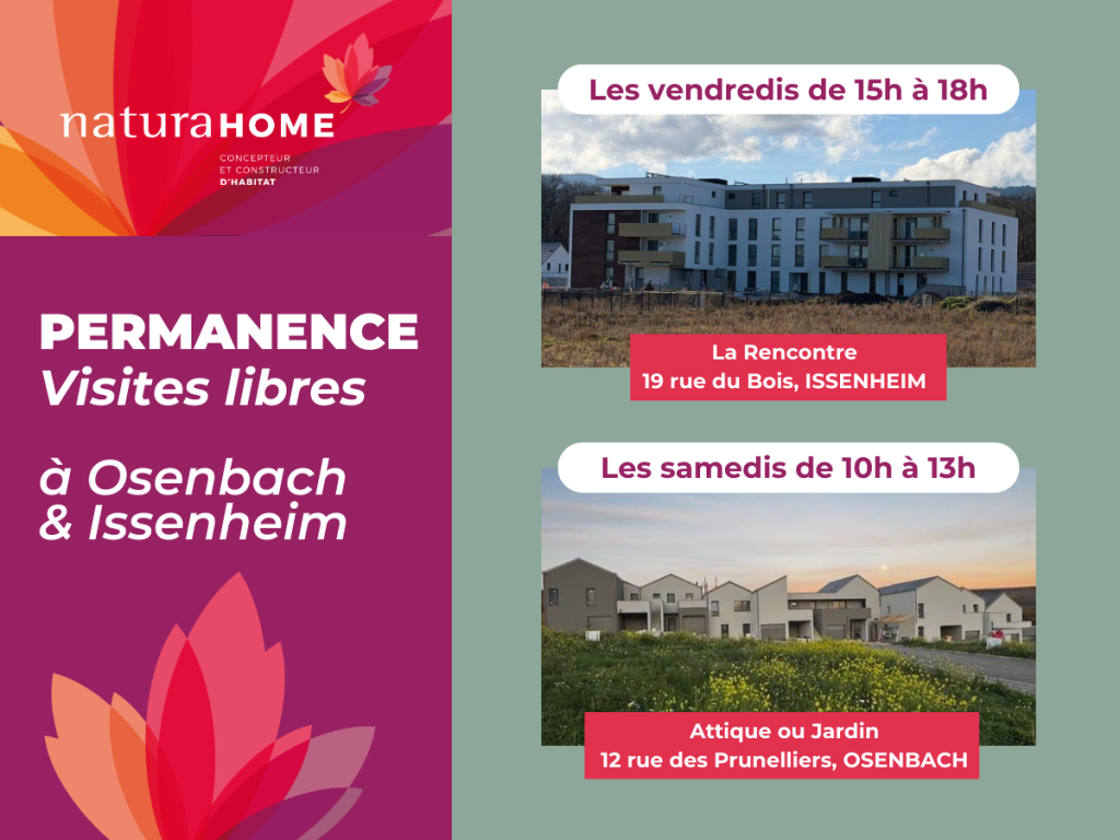Nos permanences - visites libres
