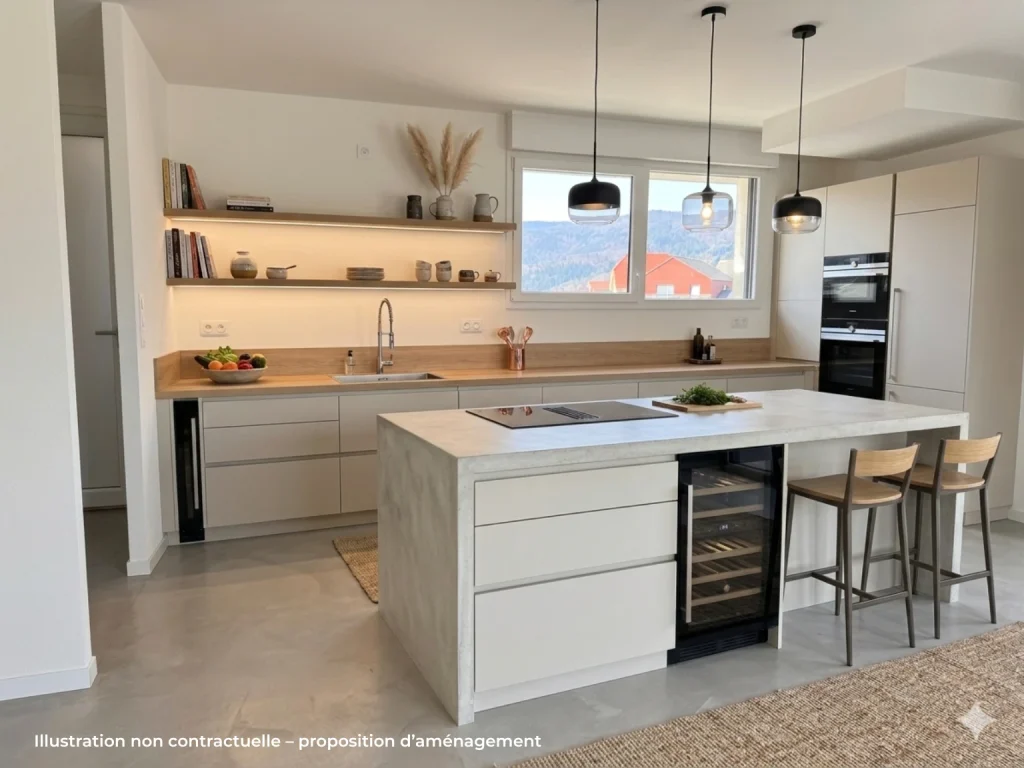 Investir à Osenbach : T3 avec double terrasse et stationnement