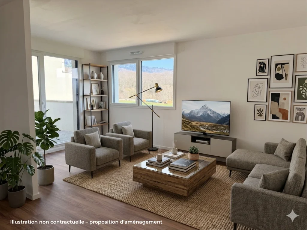 Investissement familial à Osenbach : T4 avec terrasses et garage