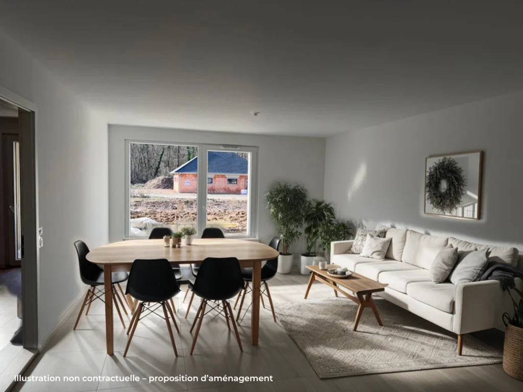 T4 lumineux en rez-de-jardin – Bientôt disponible à Issenheim