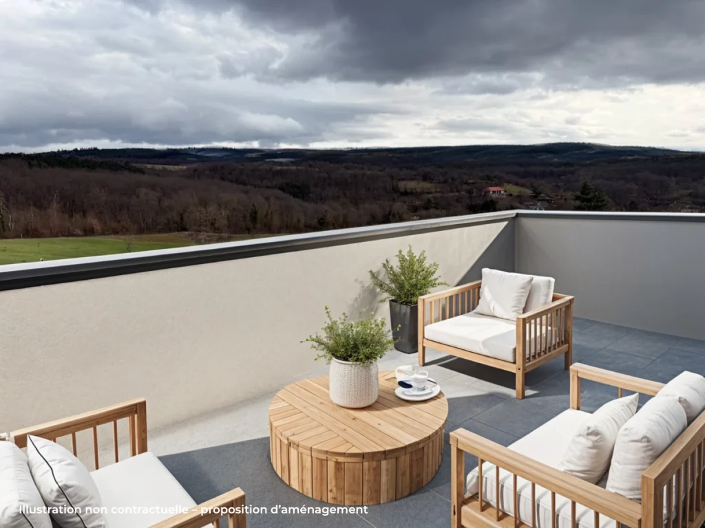 Appartement T3 avec deux terrasses – Disponible immédiatement à Osenbach